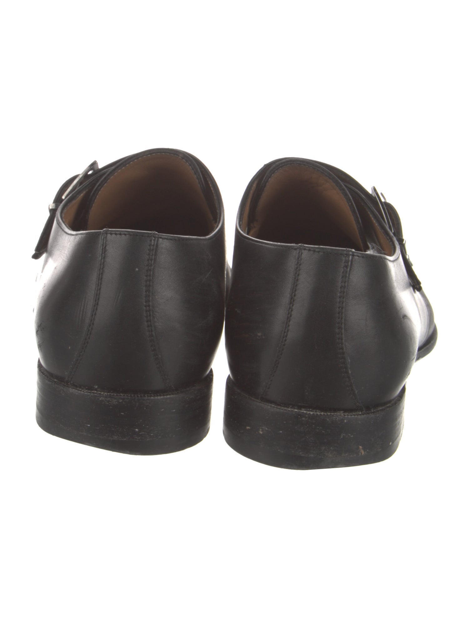 Christian Louboutin Leather Monk Straps